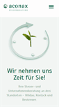 Mobile Screenshot of aconax.de